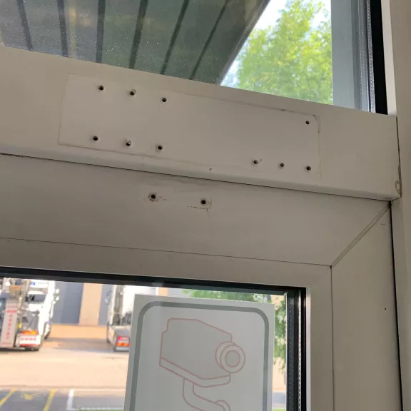 Verkeerd geboorde gaten